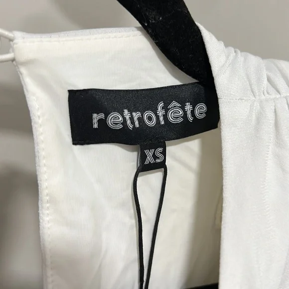 retrofete Flynn Dress in White - Picture 7 of 12